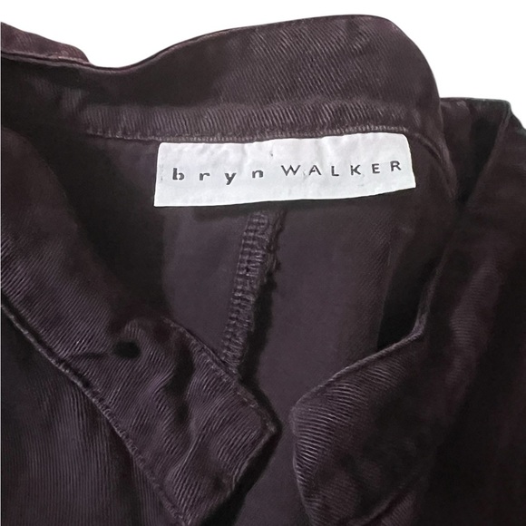 Bryn Walker Dress Womens Med 100% Tencel Minimalist Lagenlook Purple PTP 23 - Picture 5 of 6